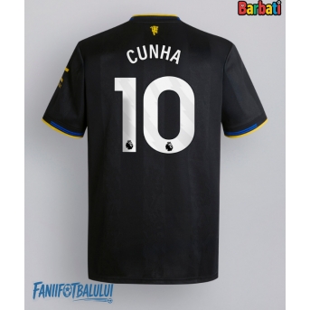 Manchester United Matheus Cunha #10 Tricou Fotbal Replică 2025-26 Barbati Treilea